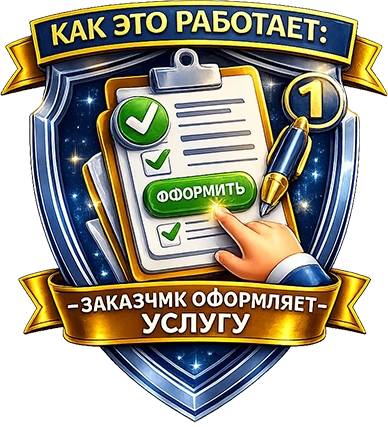 Оформление услуги